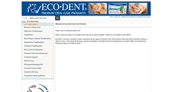 Desktop Screenshot of eco-dent.com